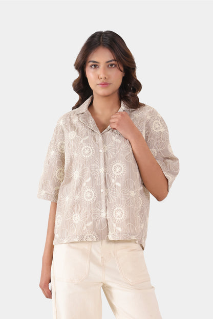 Dori-Embroidered Shirt - Cougar Clothing