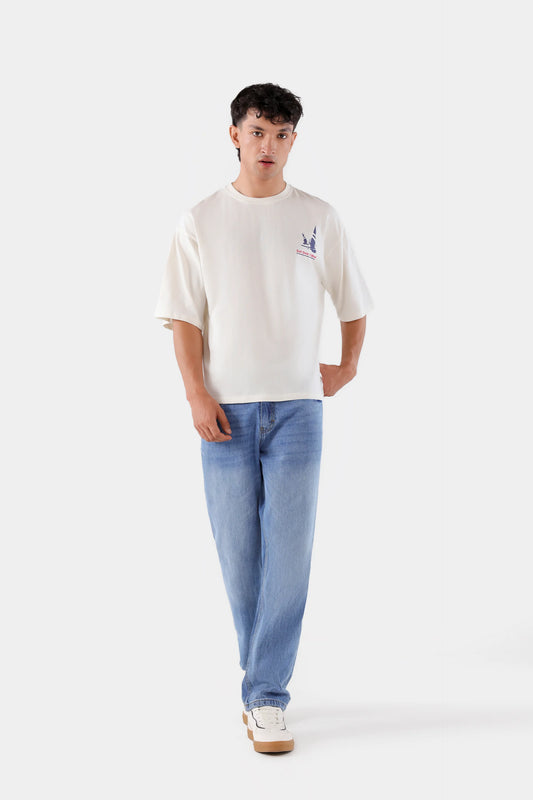 Boxy Graphic T-Shirt - Cougar Clothing
