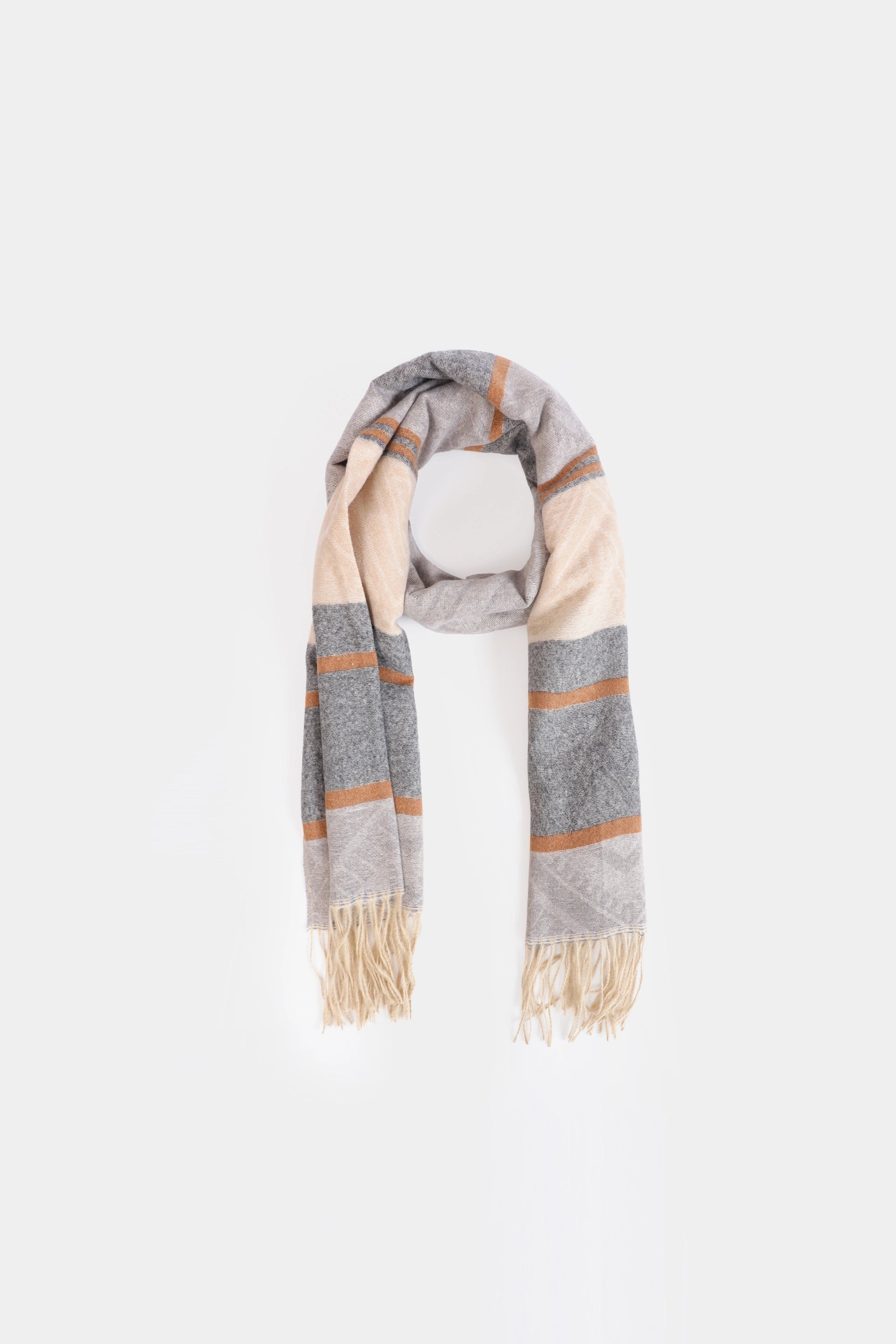 Geometrical Knit Shawl - Cougar Clothing