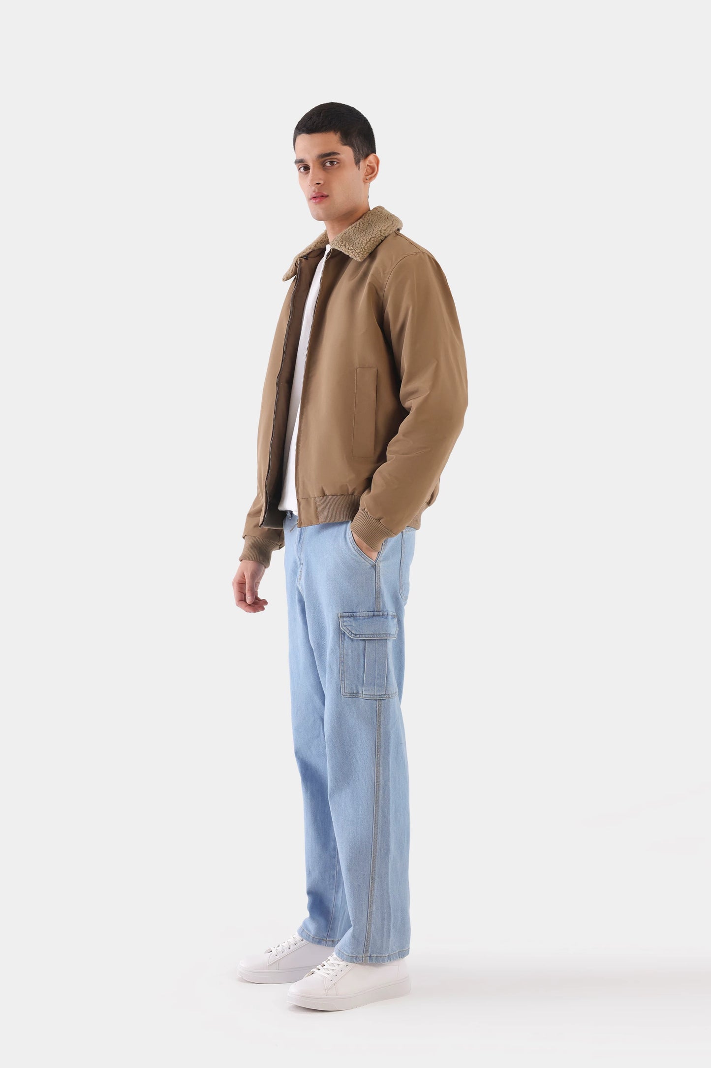 Turn-Down Collar Jacket - Cougar Clothing