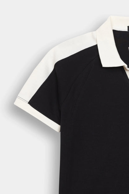 Contrast Johnny Collar Polo - Cougar Clothing