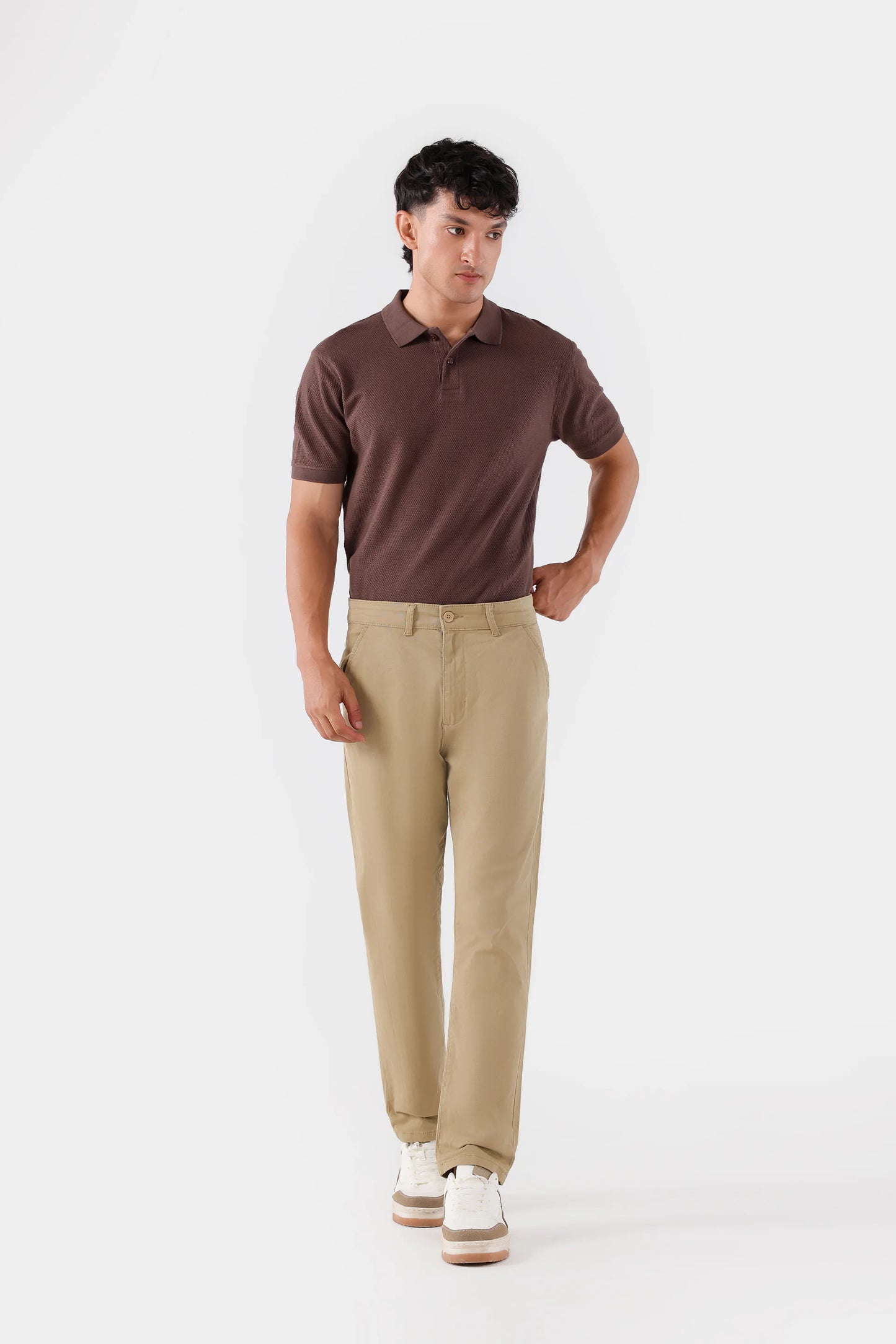 Straight Fit Chino Pants - Cougar Clothing