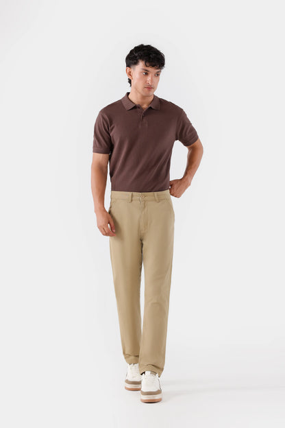 Straight Fit Chino Pants - Cougar Clothing