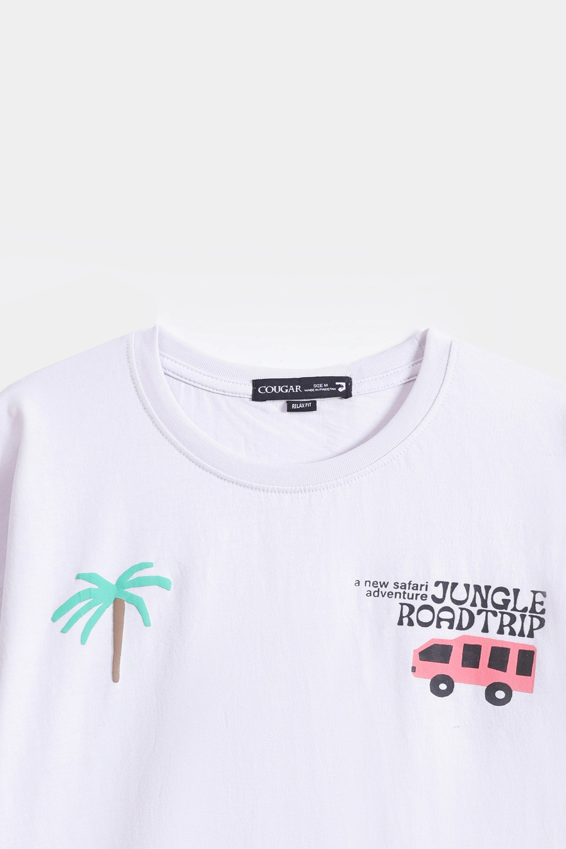 Relaxed Graphic T-Shirt - Cougar Clothing