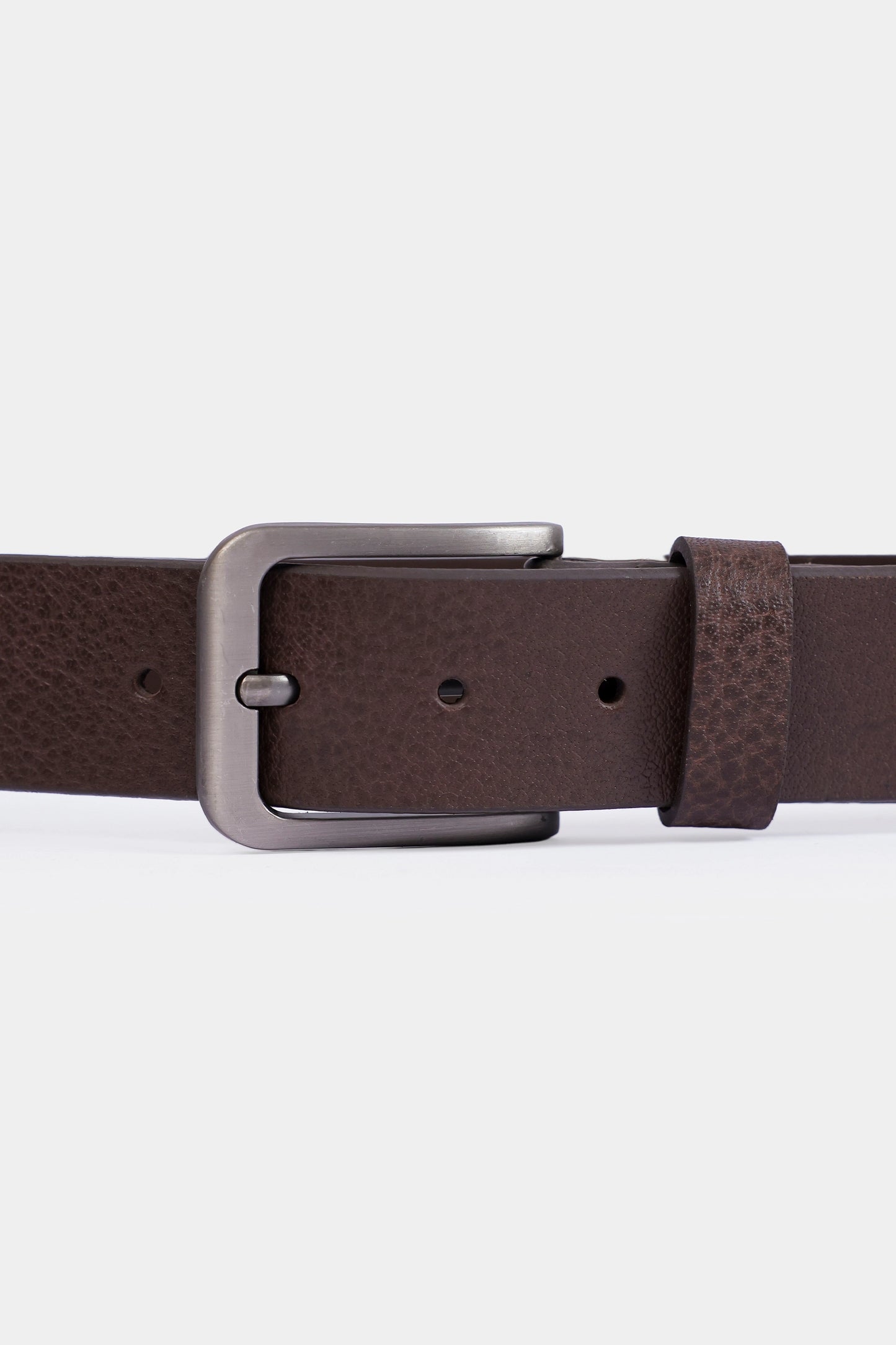 Leather Belt With Buckle - Cougar Clothing