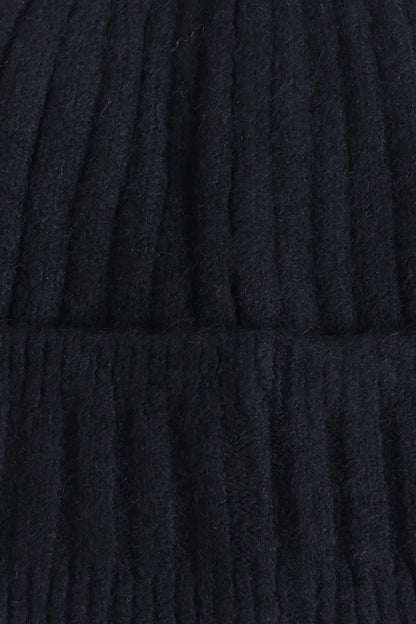 Thick Rib Knit Beanie
