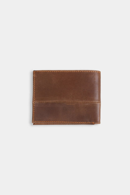 Vintage Espresso Leather Wallet - Cougar Clothing