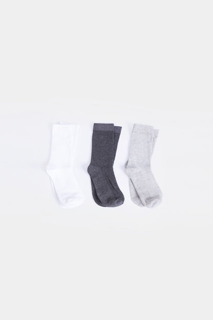 Pack of 3 Crew Socks - Cougar Clothing