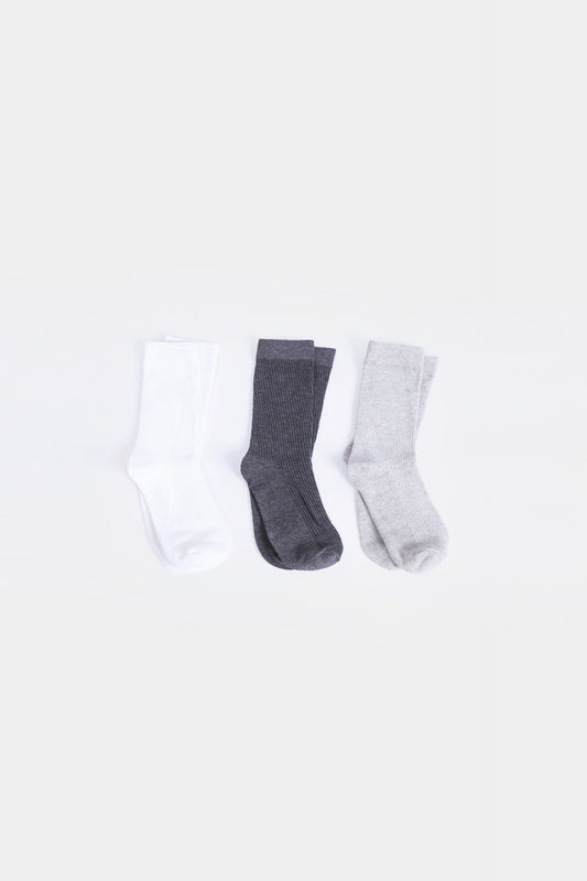 Pack of 3 Crew Socks - Cougar Clothing