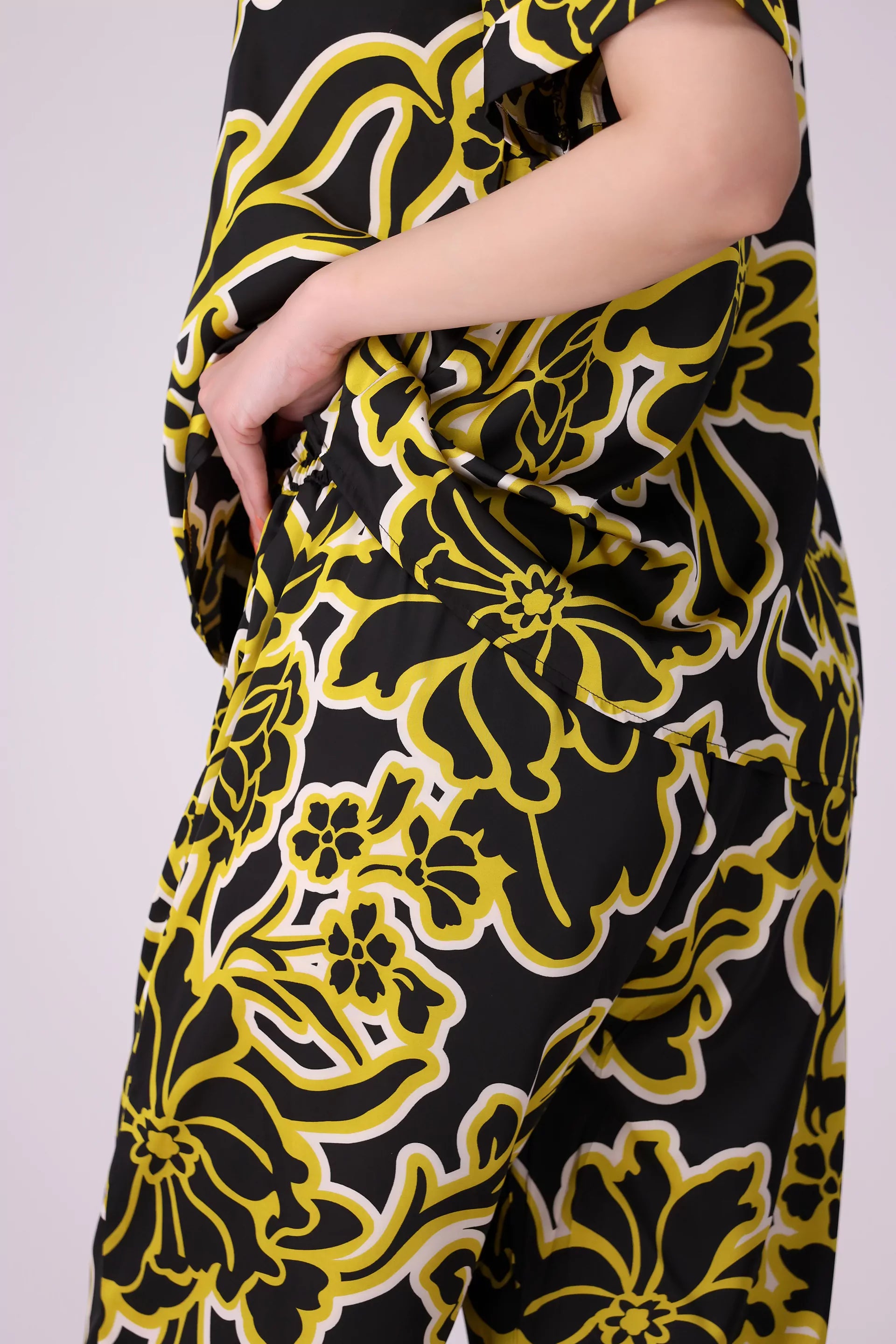 All Over Printed Silk Culottes - Cougar Clothing