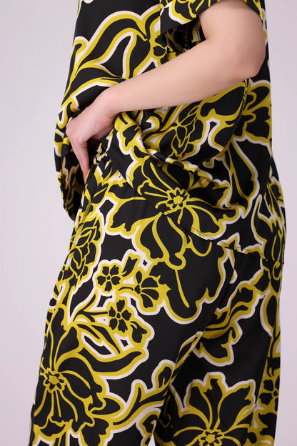 All Over Printed Silk Culottes - Cougar Clothing