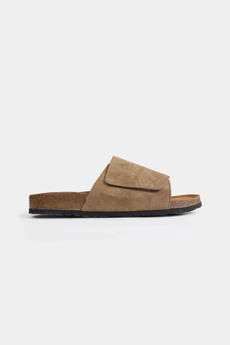 Comfort Suede Slides - Cougar Clothing