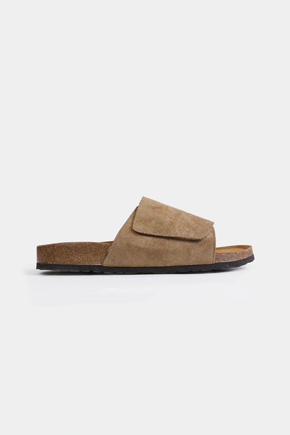 Comfort Suede Slides - Cougar Clothing