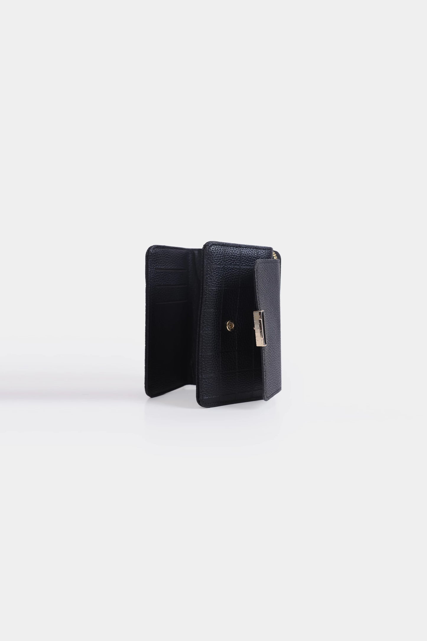 Textured Flap Wallet - Cougar Clothing