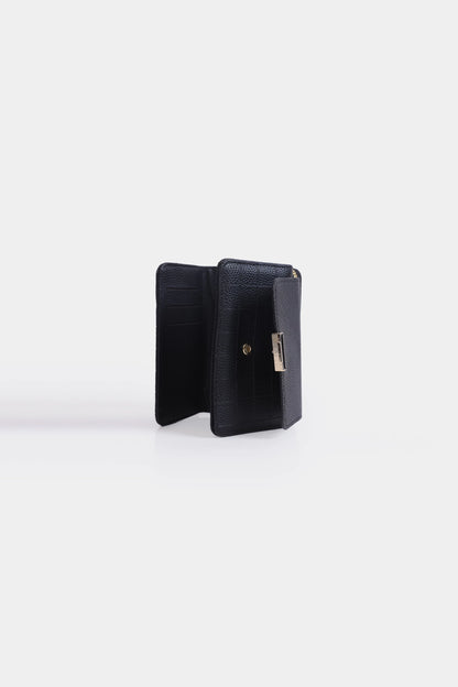 Textured Flap Wallet - Cougar Clothing