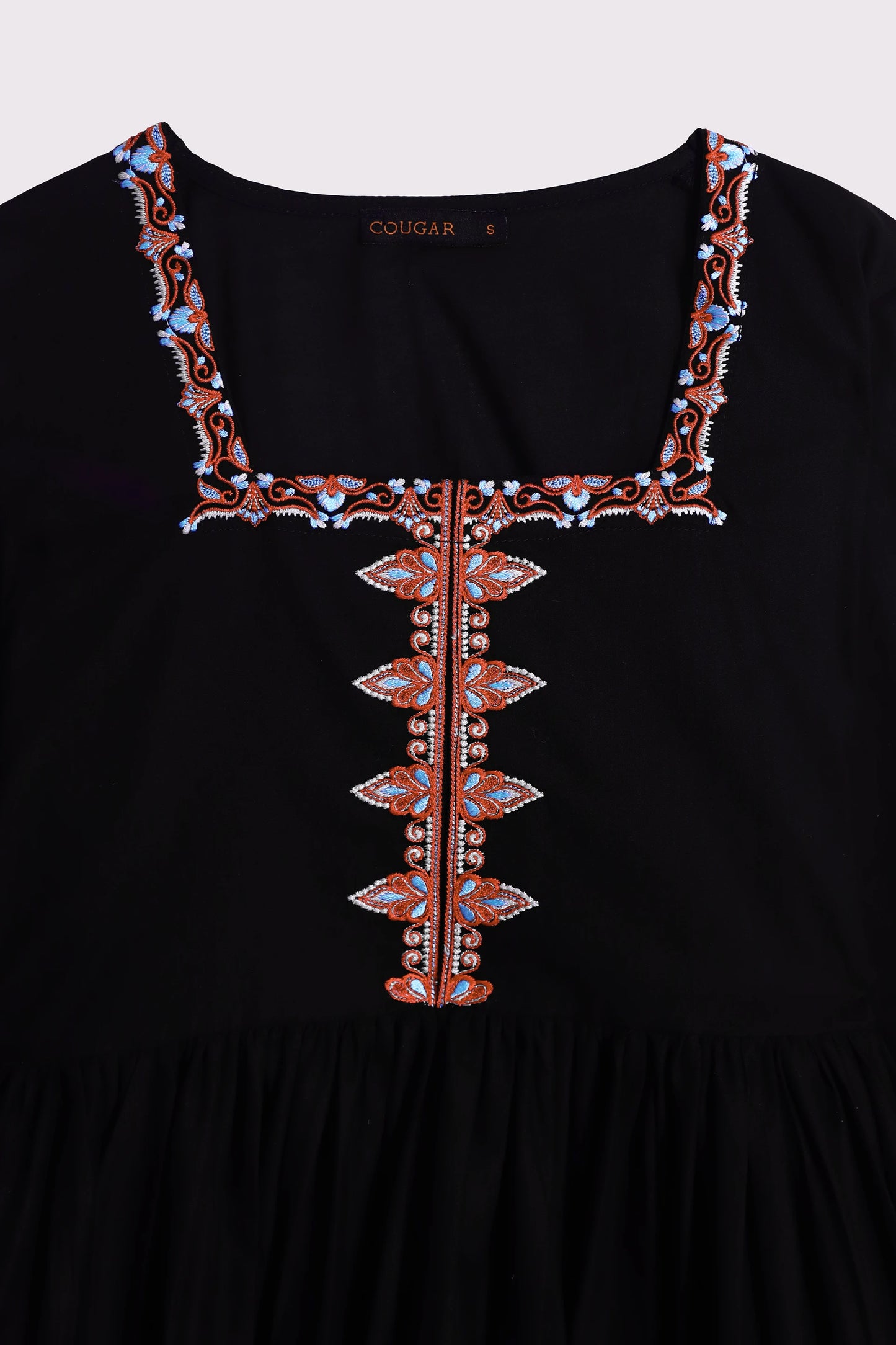 Boho Embroidered Tunic - Cougar Clothing