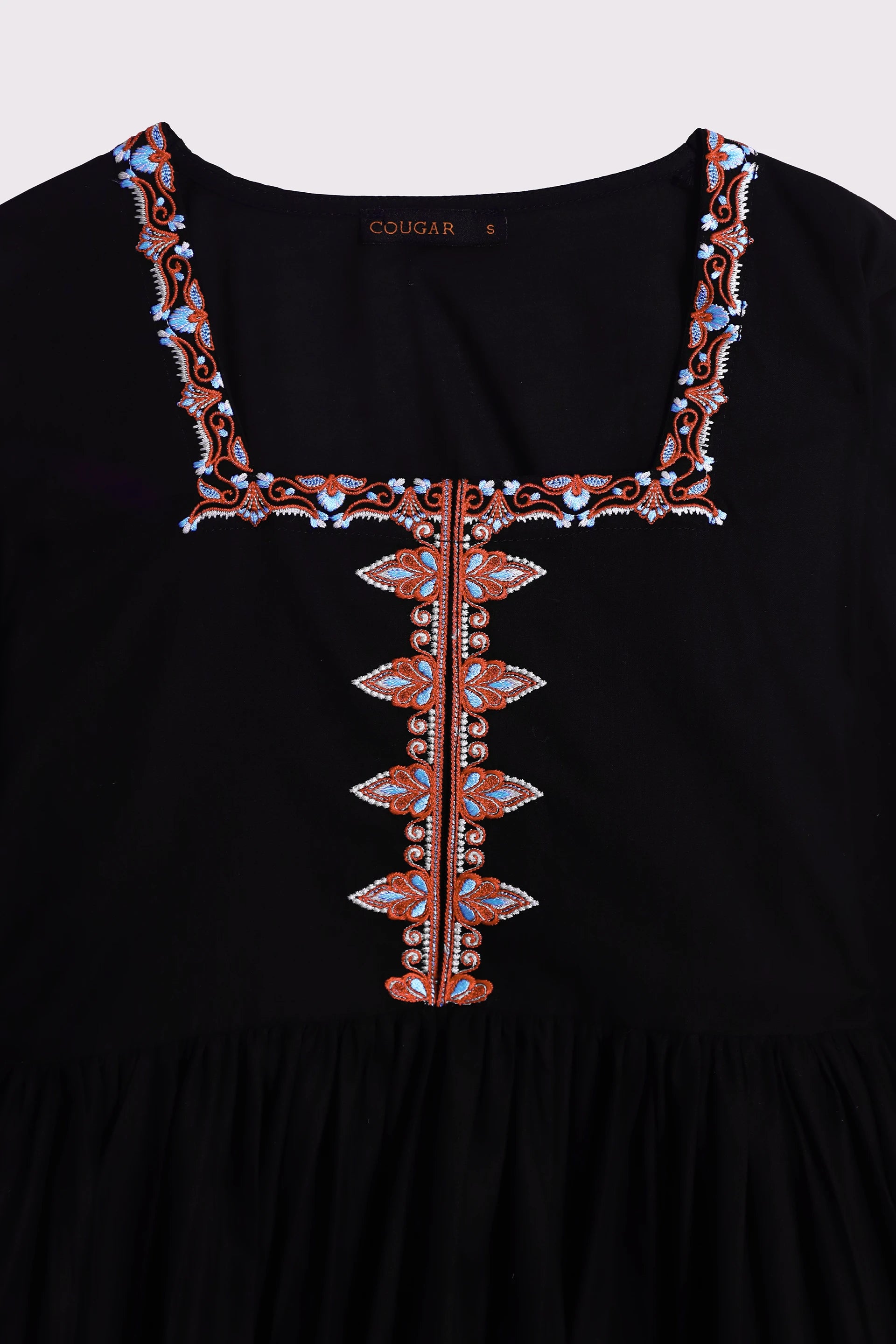 Boho Embroidered Tunic - Cougar Clothing