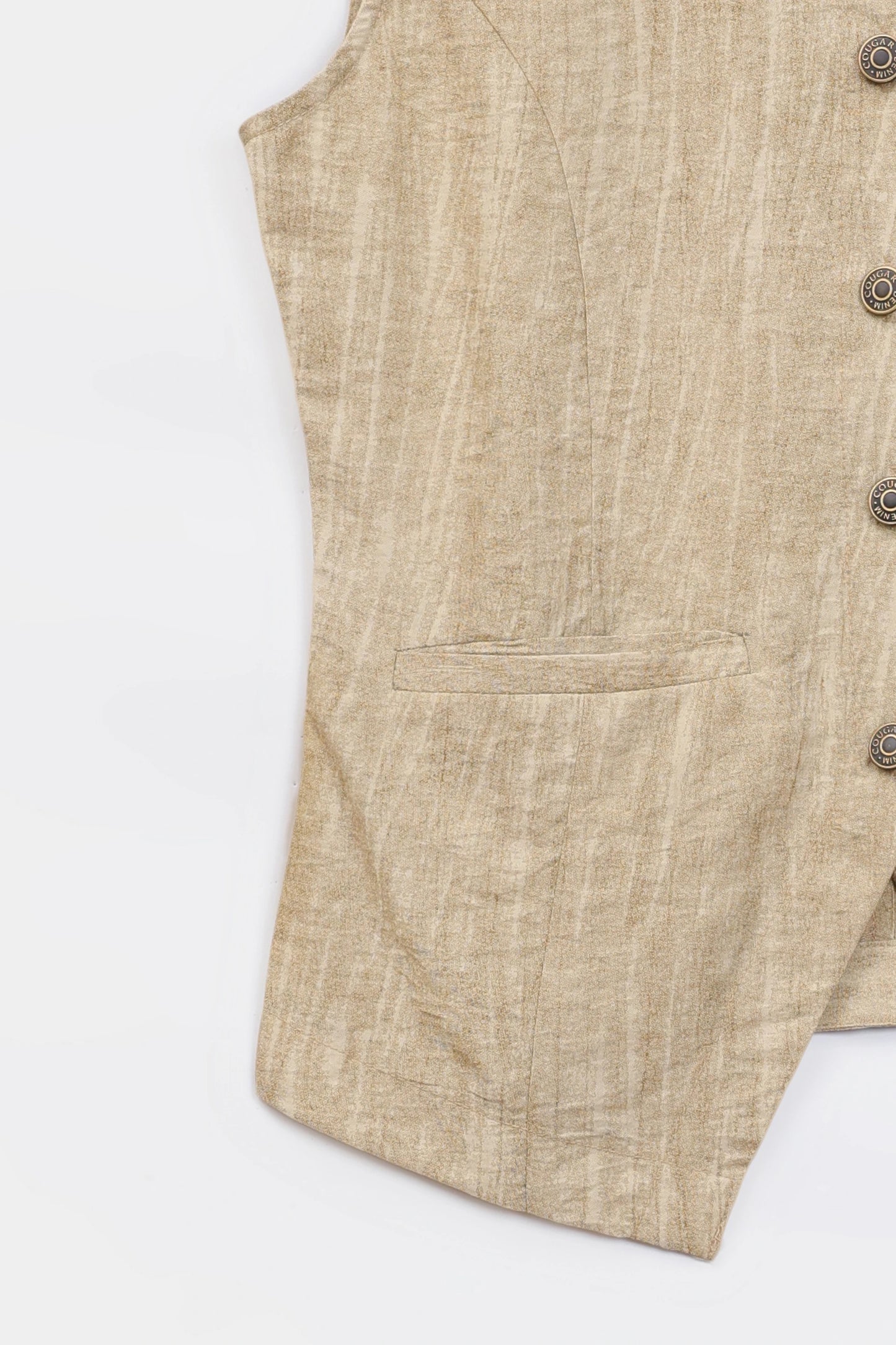 Viscose Blend Vest - Cougar Clothing