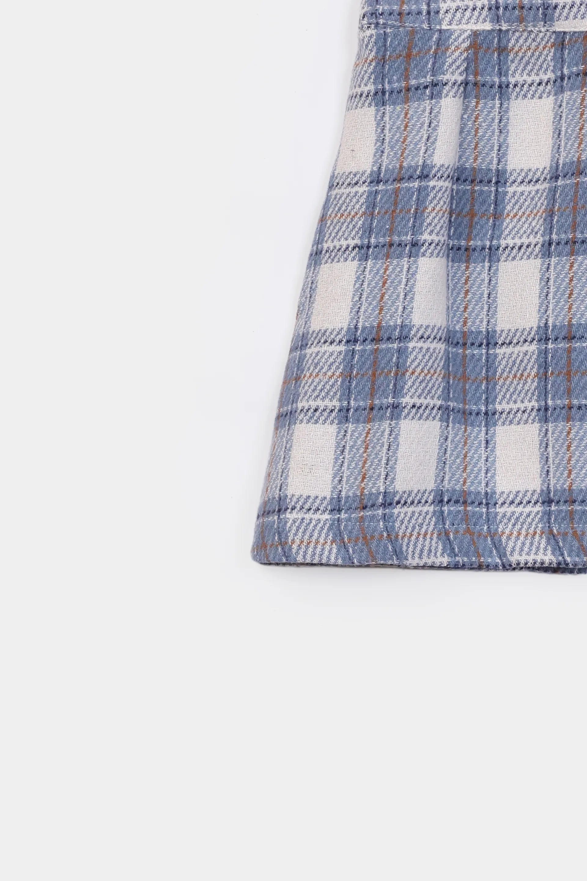 Woolen Check Skirt - Cougar Clothing