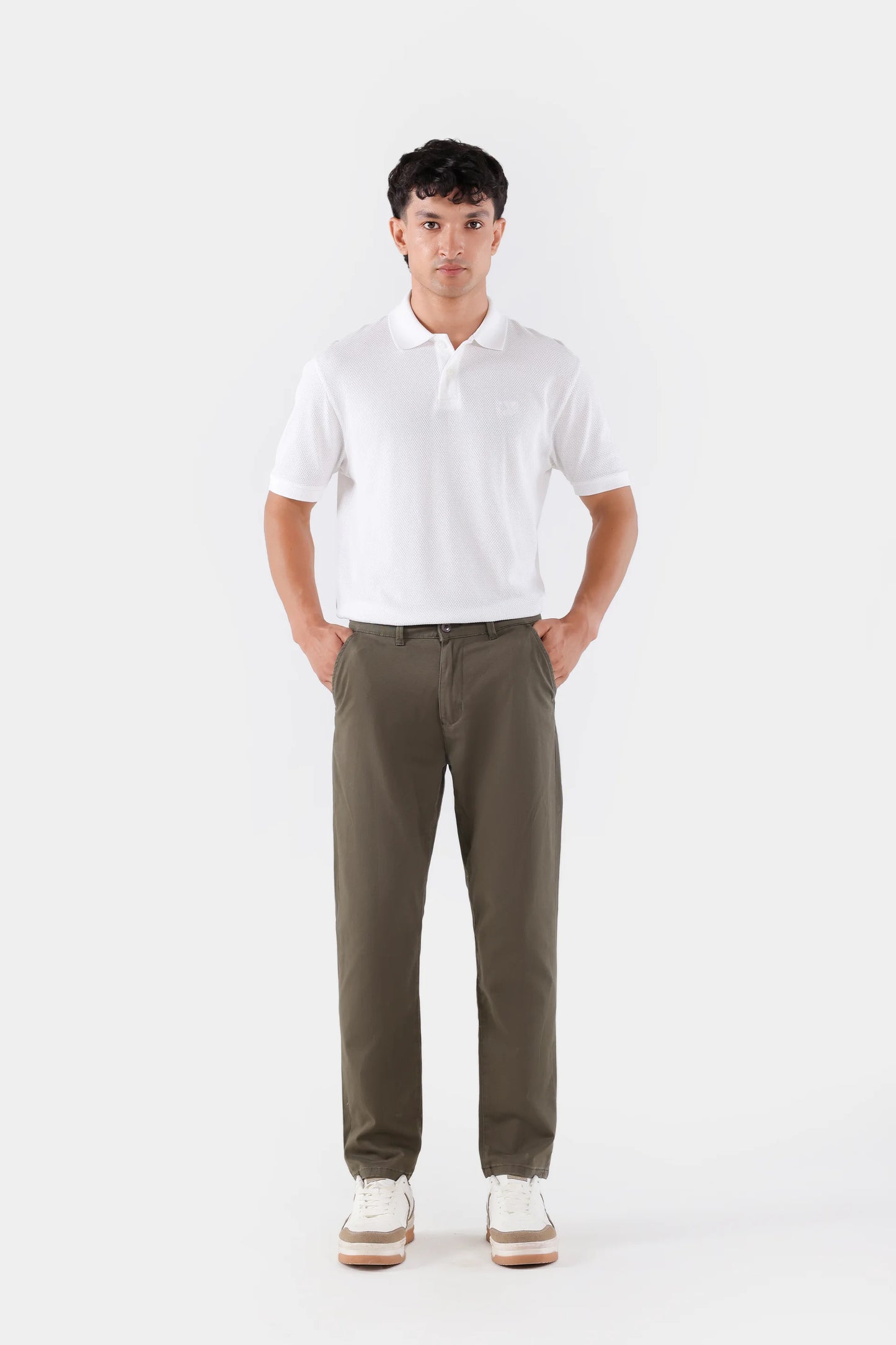 Straight Fit Chino Pants - Cougar Clothing