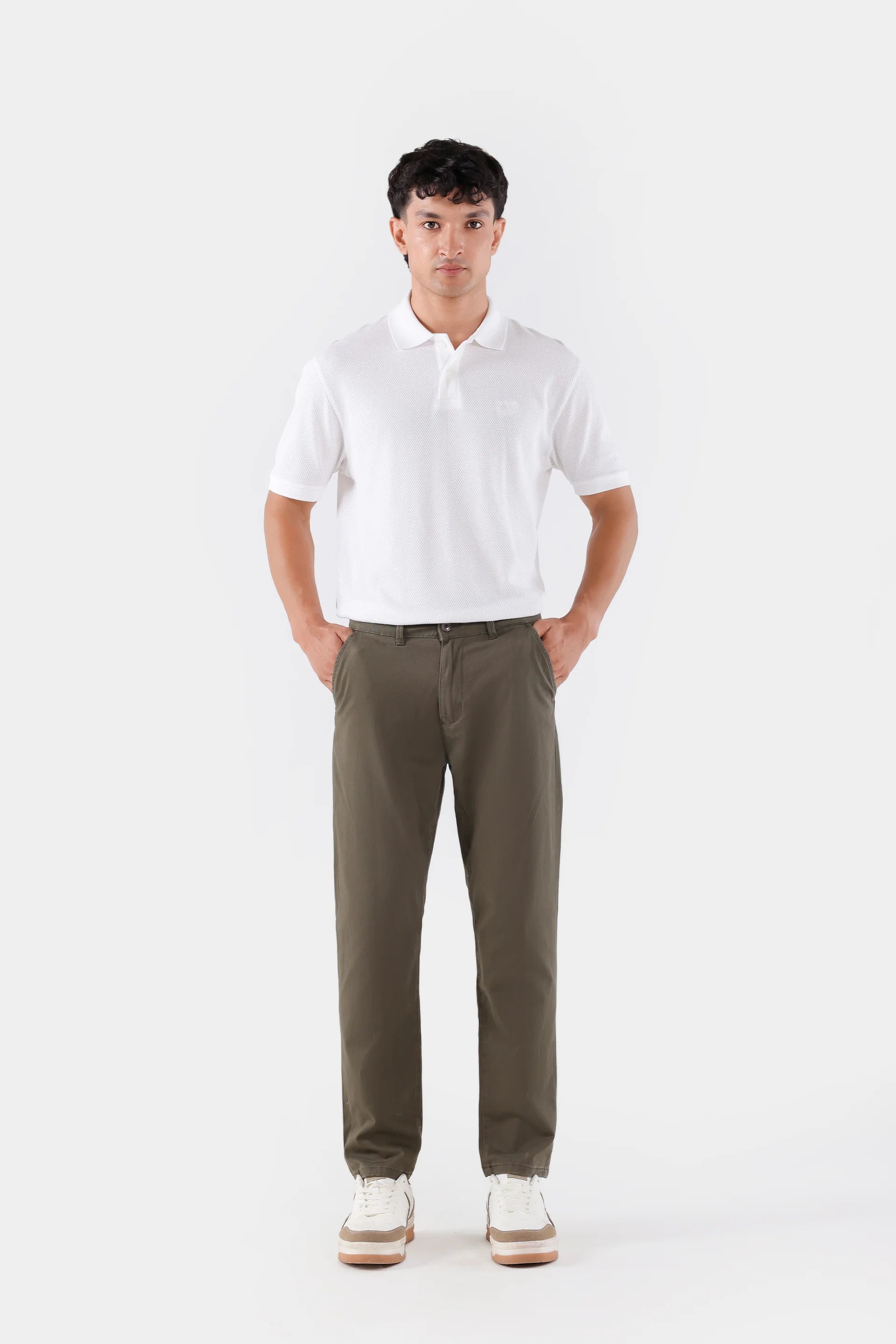 Straight Fit Chino Pants - Cougar Clothing