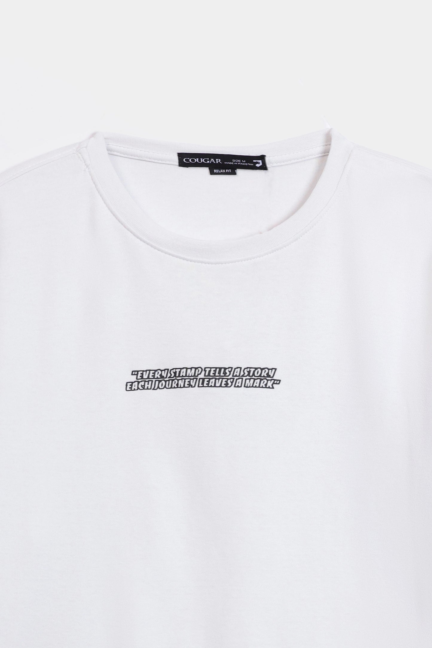 Stamp Story Graphic T-Shirt - Cougar Clothing