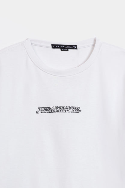 Stamp Story Graphic T-Shirt - Cougar Clothing