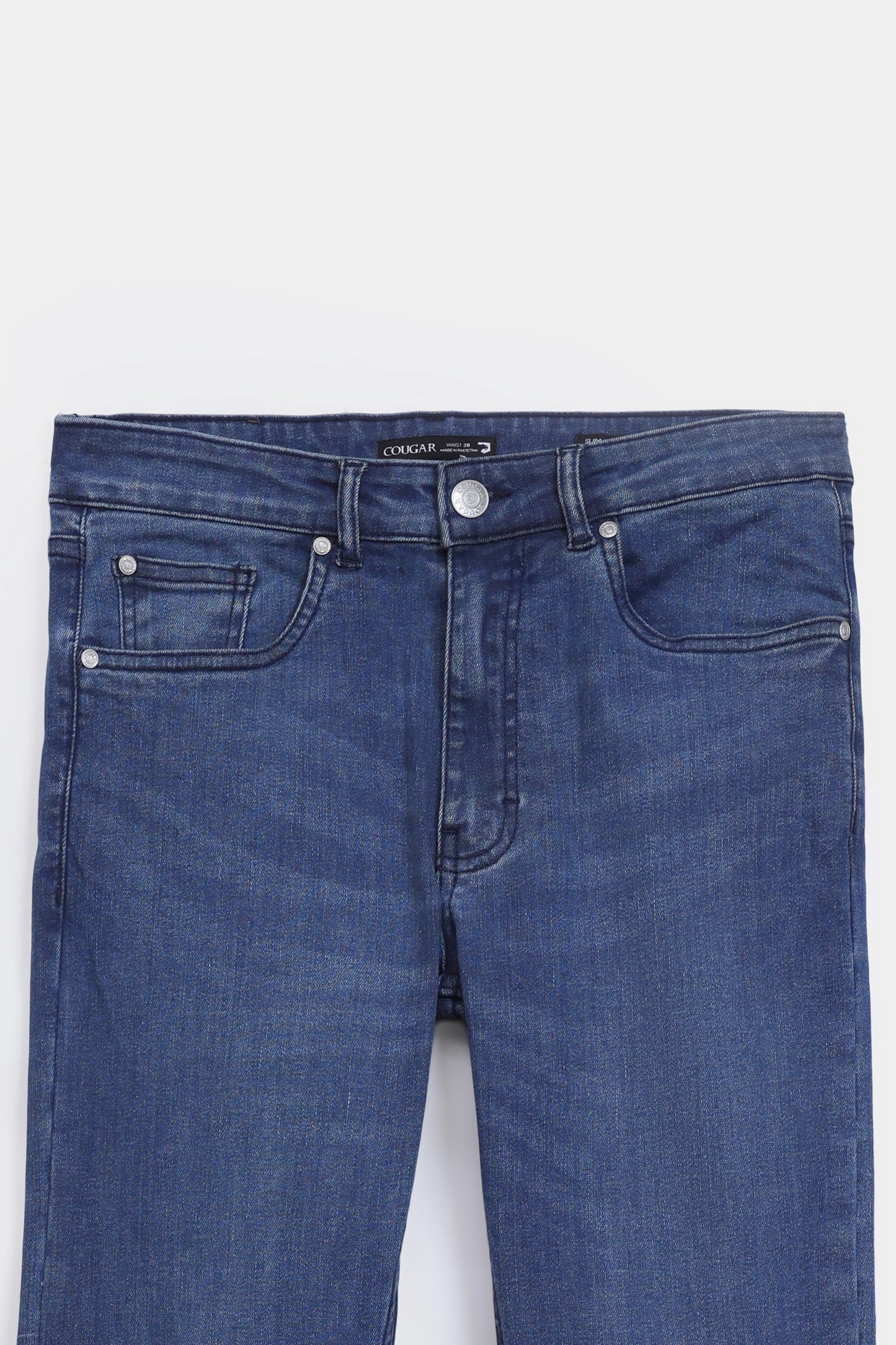 Slim Cropped Jeans - Cougar Clothing