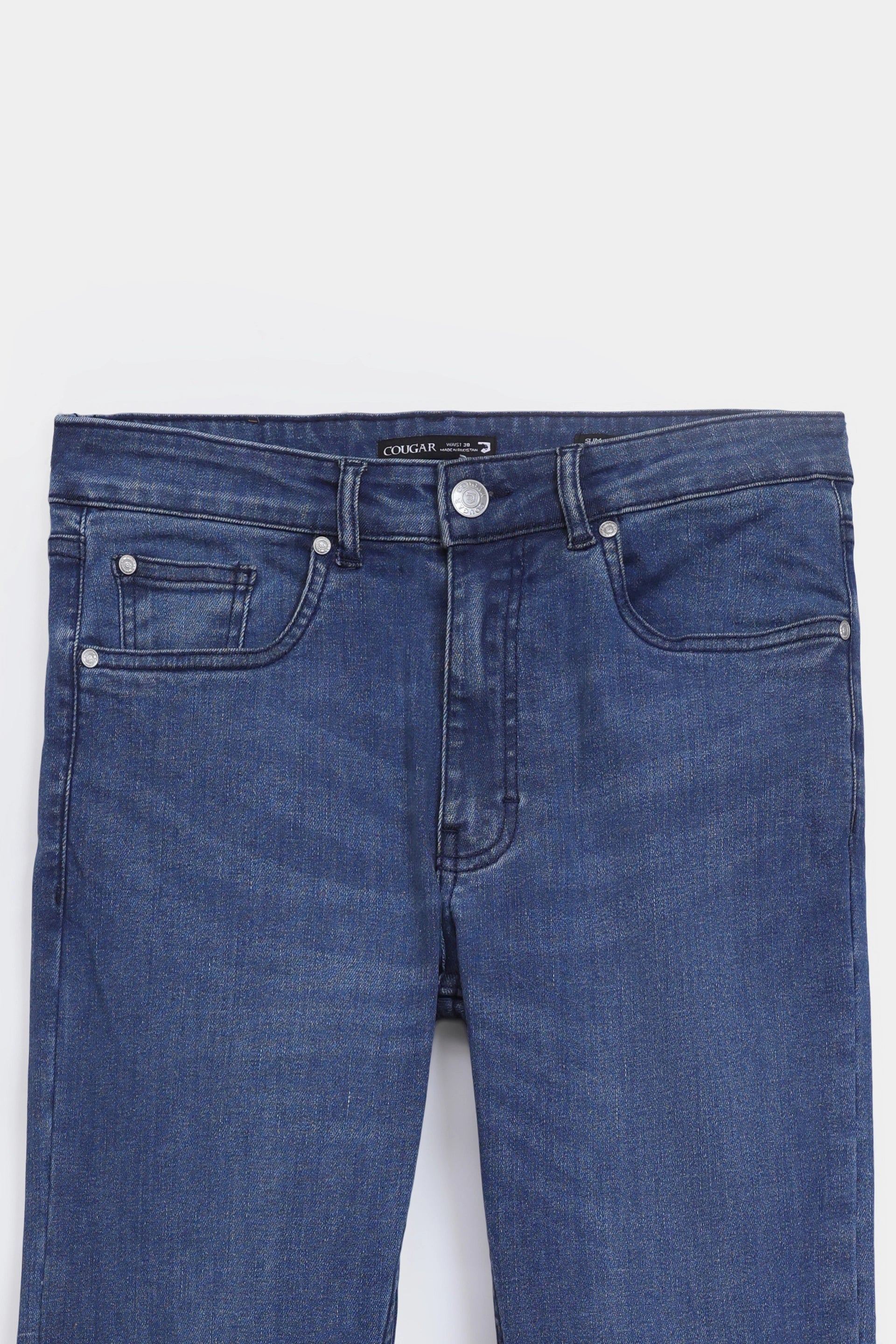 Slim Cropped Jeans - Cougar Clothing