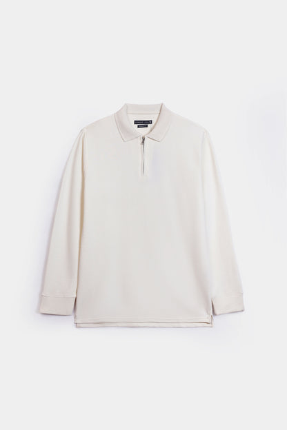 Quarter Zip Ottoman Polo - Cougar Clothing