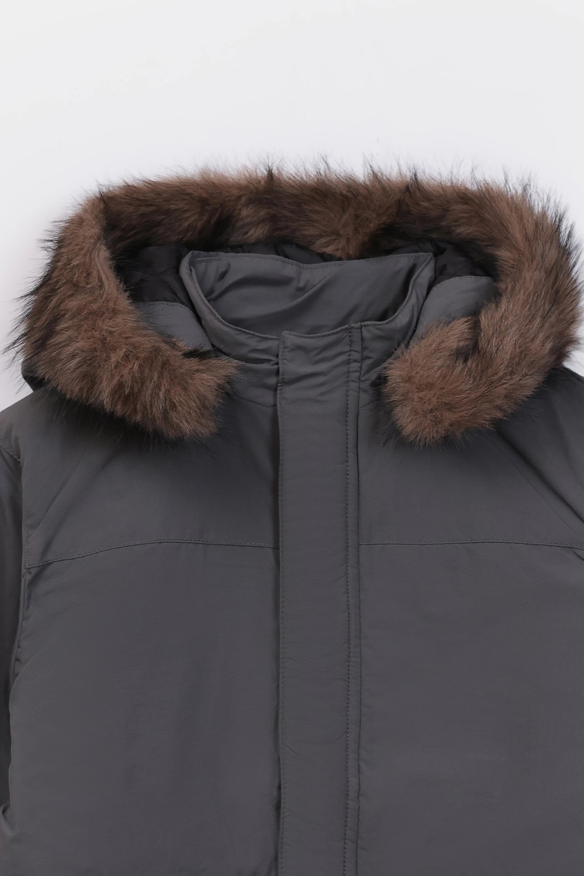 Faux Fur Hood Jacket - Cougar Clothing