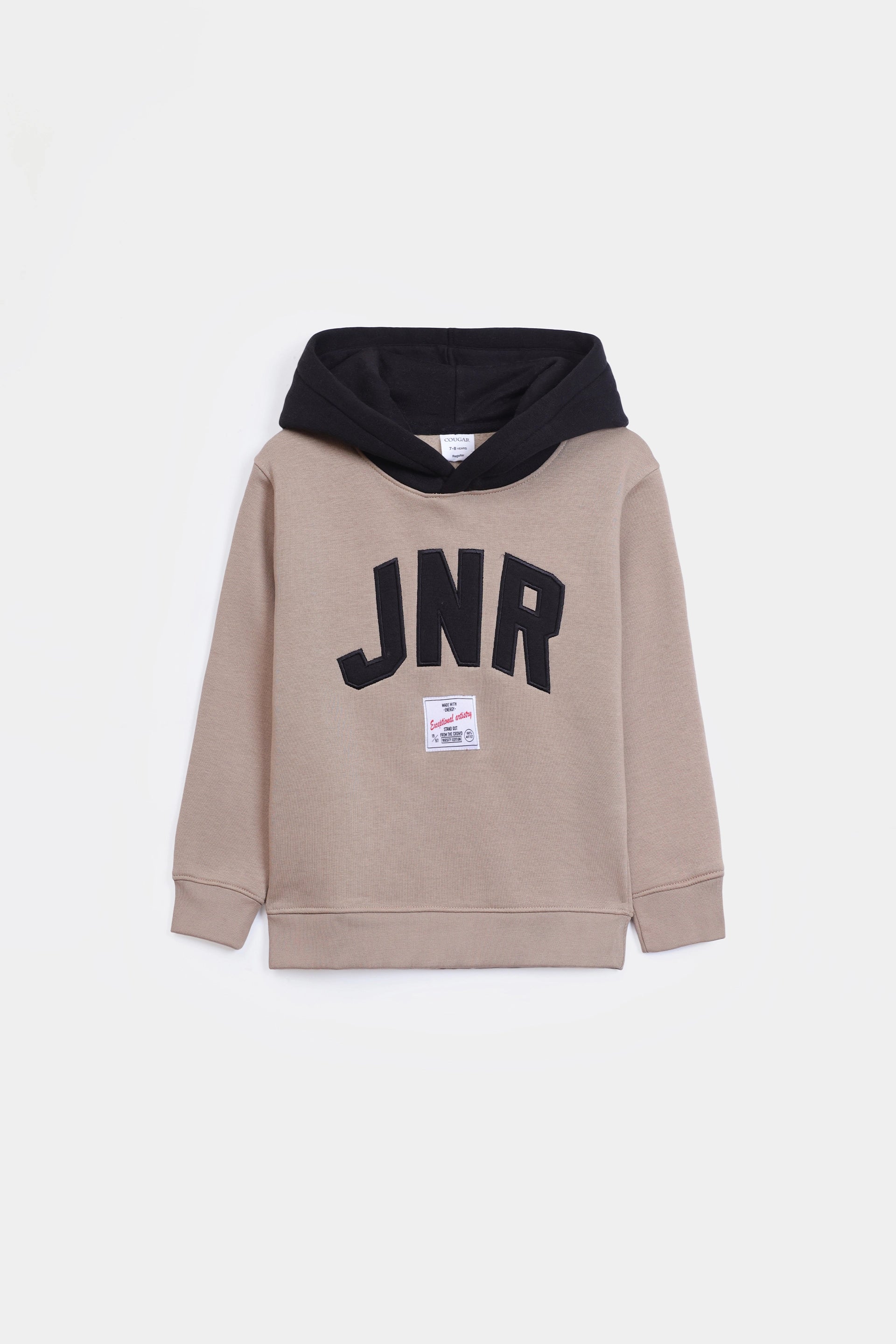 Contrast Hood Pullover - Cougar Clothing