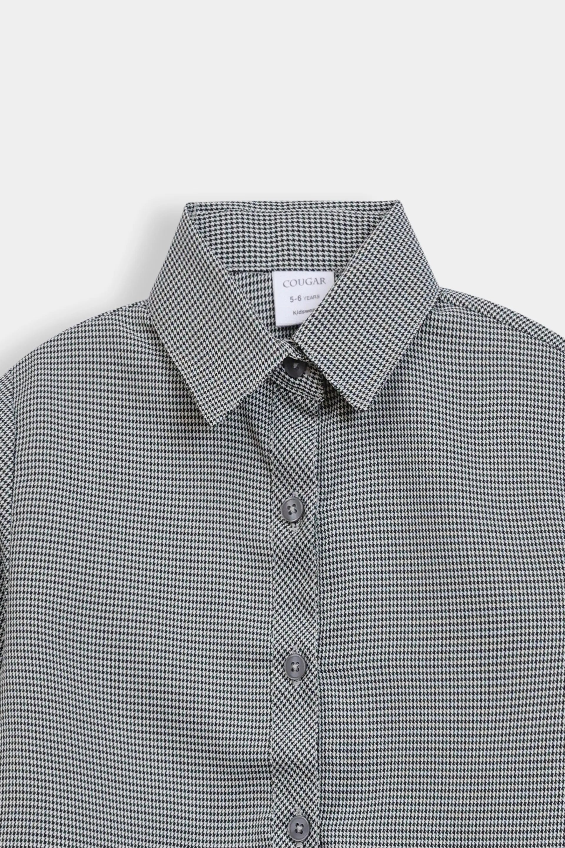Checkered Polywoolen Shirt - Cougar Clothing