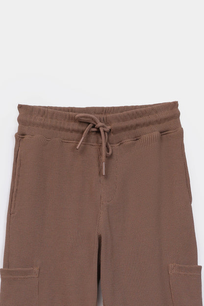 Waffle Knit Trousers - Cougar Clothing