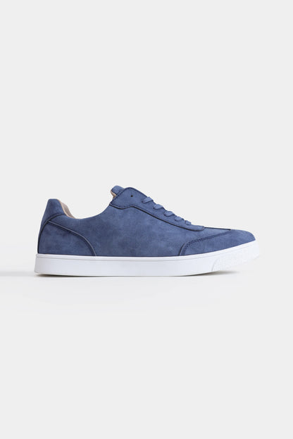 Low-Top Suede Sneakers - Cougar Clothing