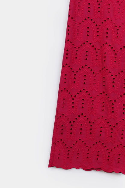 Schiffli Embroidered Trousers - Cougar Clothing