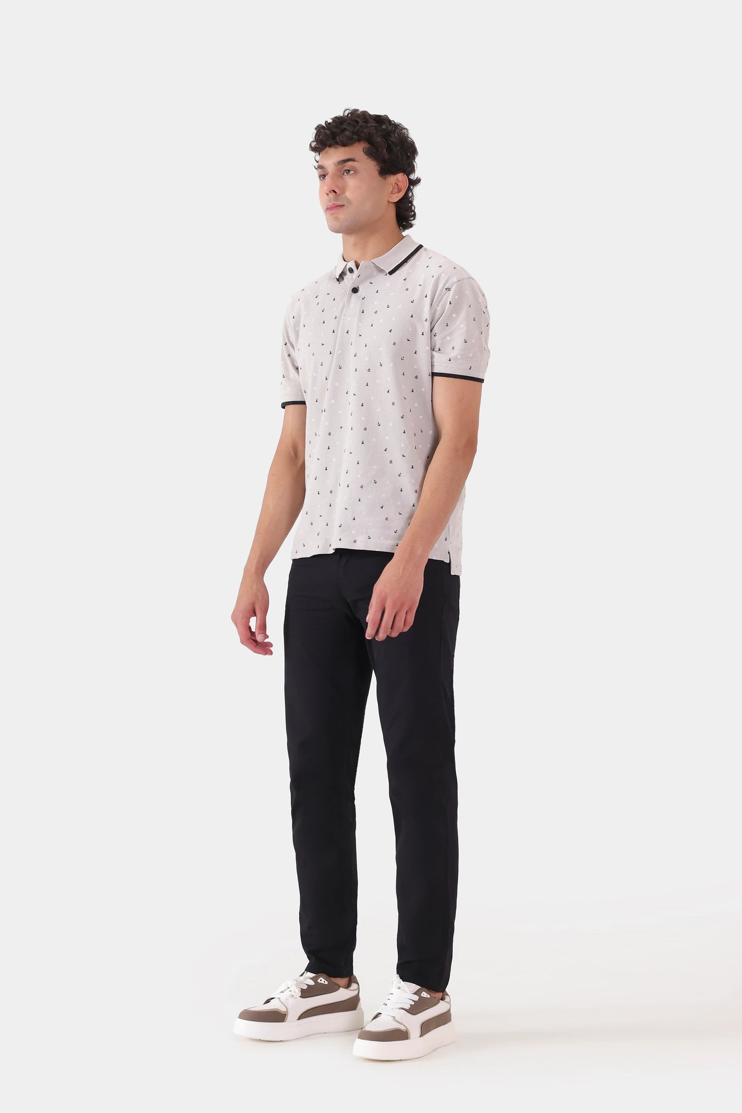 All-Over Printed Polo - Cougar Clothing