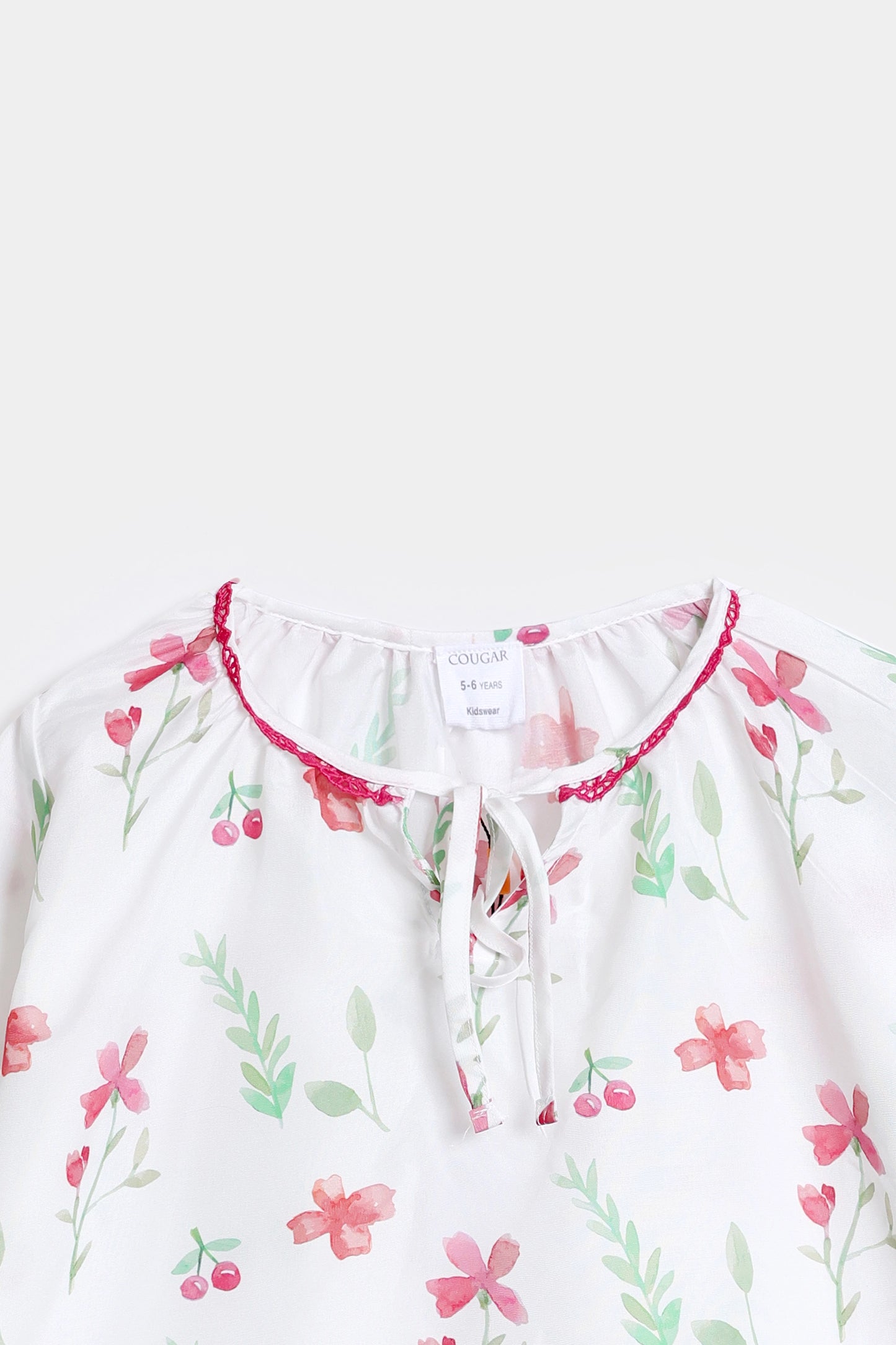 Floral Print Dress - Cougar Clothing