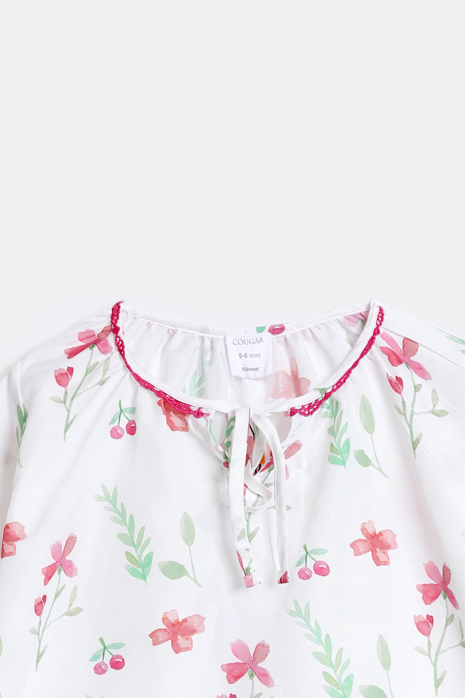 Floral Print Dress - Cougar Clothing