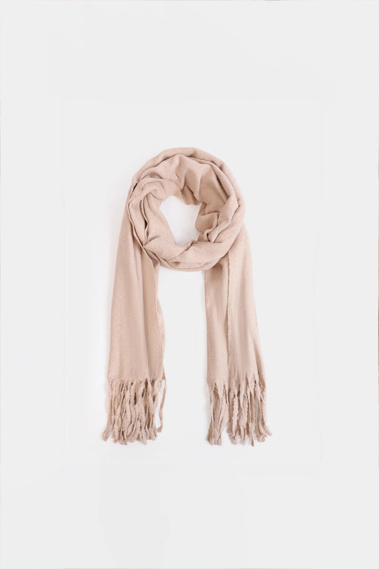 Sleek Plush Knit Shawl - Cougar Clothing