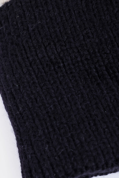Two-Tone Knit Beanie - Cougar Clothing