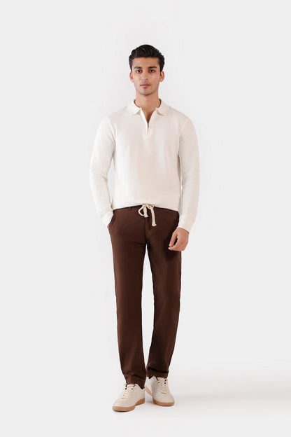 Drawcord Chino Pants - Cougar Clothing