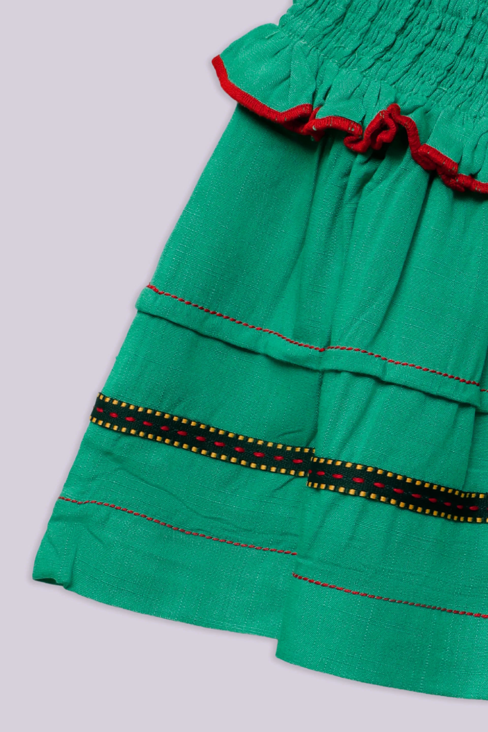 Smocked Waist Skirt - Cougar Clothing