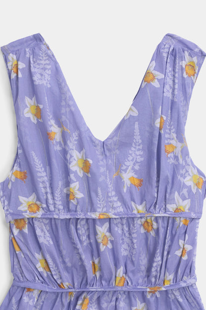 Sleeveless Floral Printed Top - Cougar Clothing