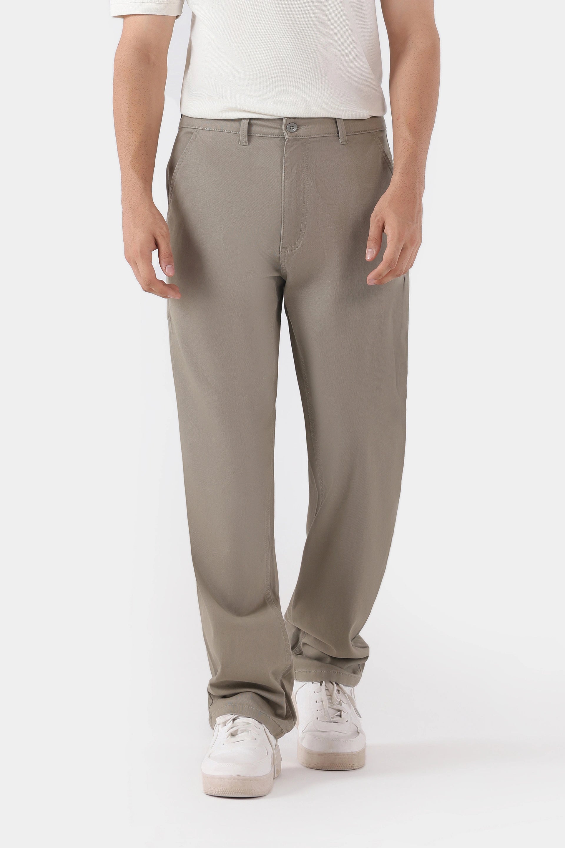 Relaxed Fit Chino Pants - Cougar Clothing