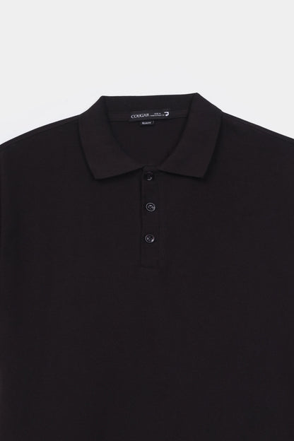 Relaxed Pique Polo - Cougar Clothing