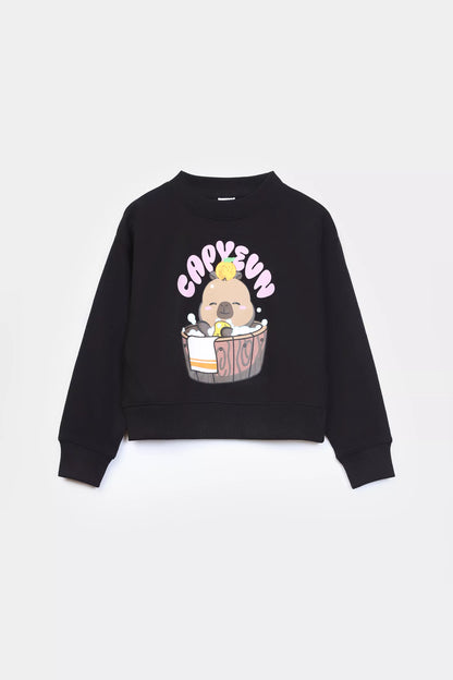 Character Print Sweatshirt - Cougar Clothing