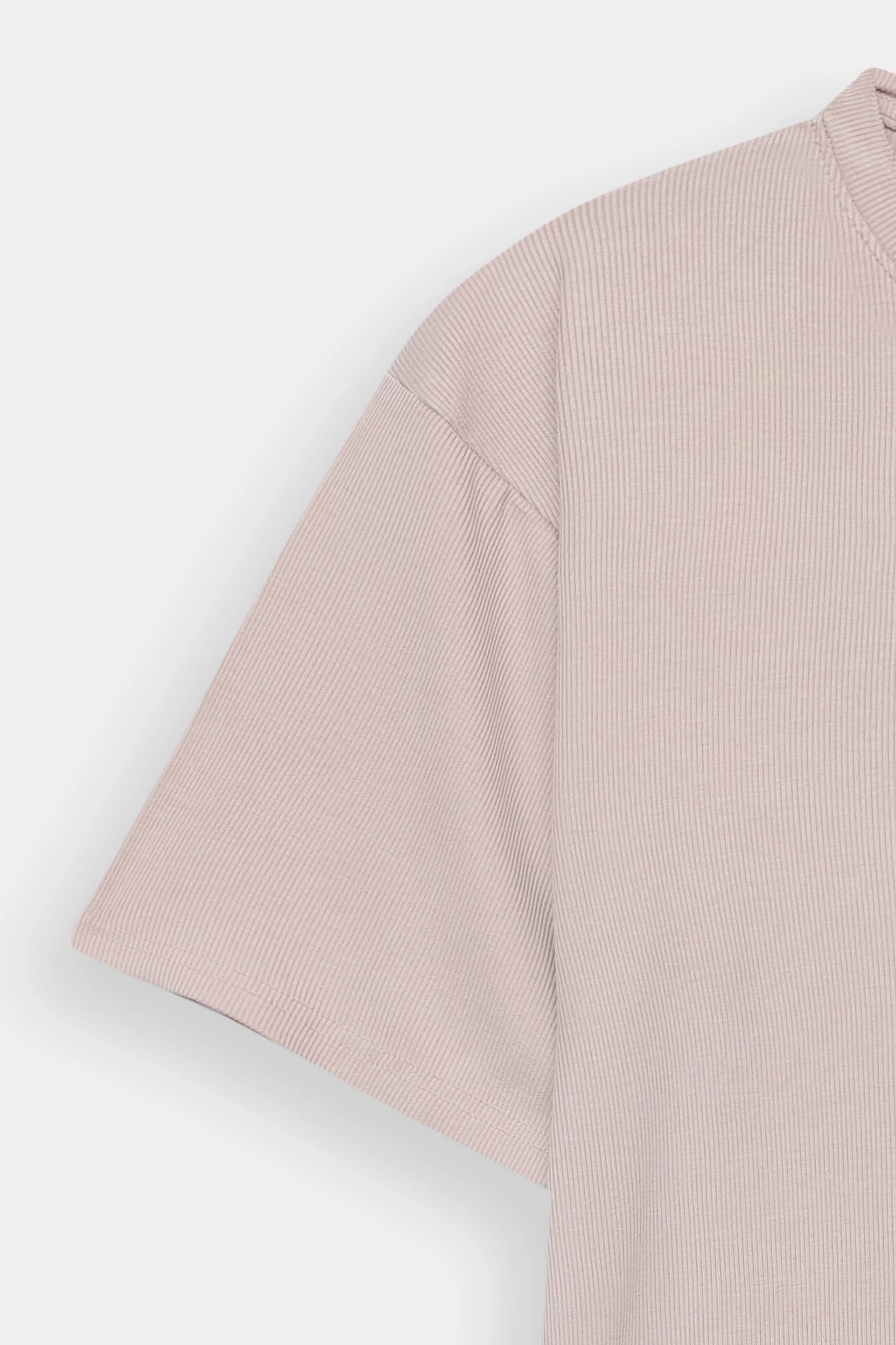 Ribbed Oversized T-Shirt - Cougar Clothing