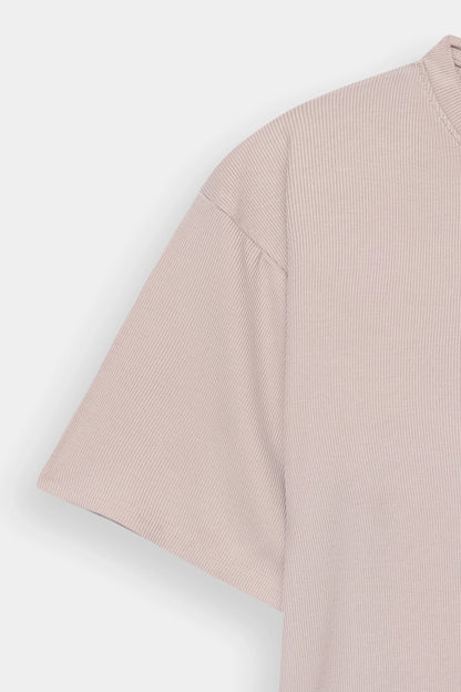 Ribbed Oversized T-Shirt - Cougar Clothing