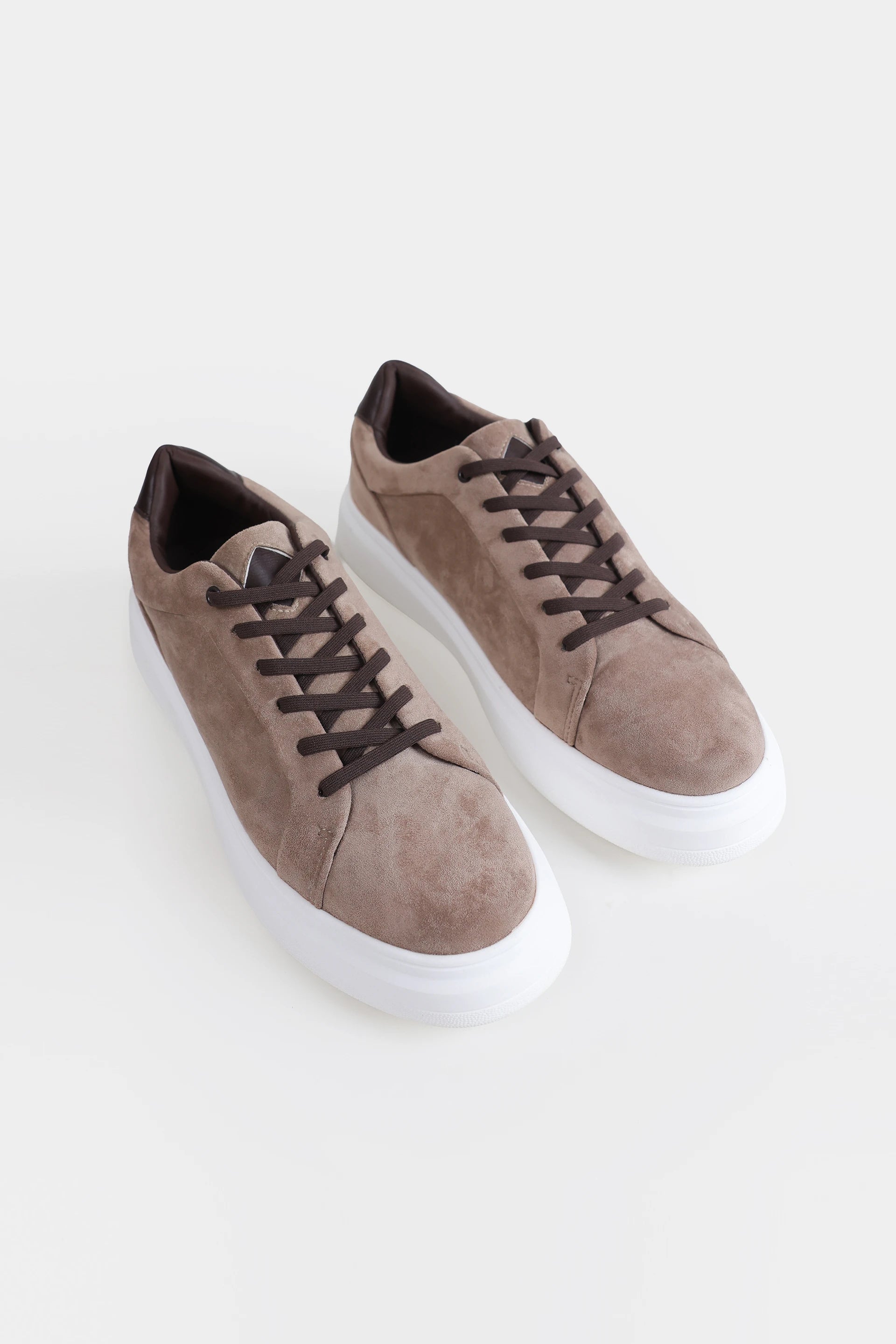 Contrast Lace Up Sneakers - Cougar Clothing
